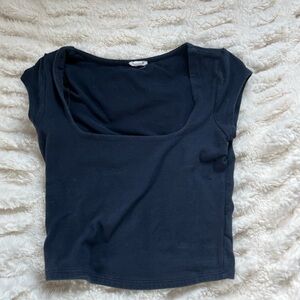 Garage Navy Short Sleeve Tee